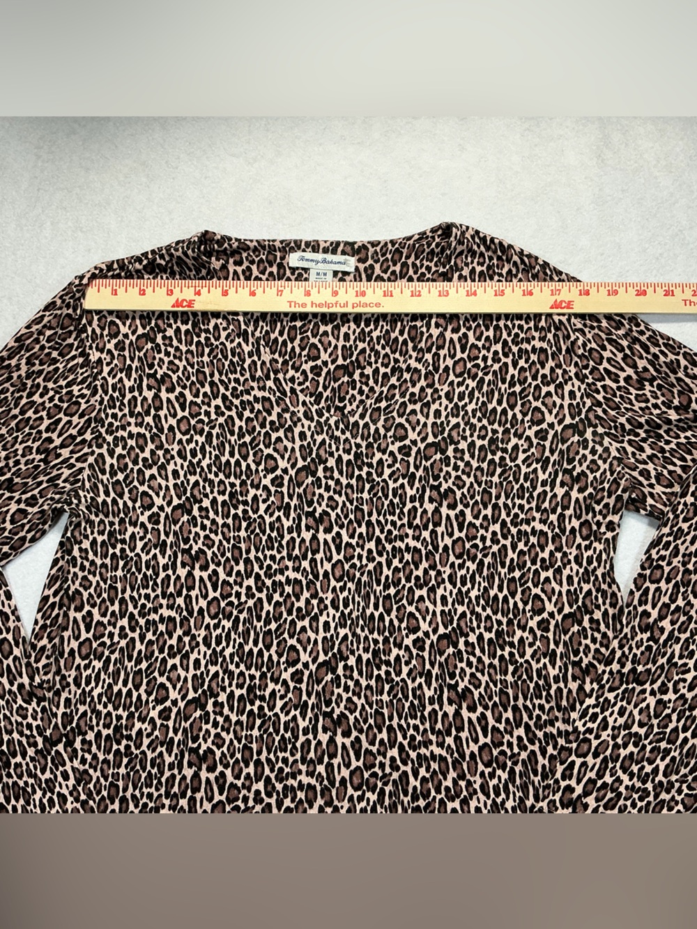 Tommy Bahama Leopard Print Pajama Set Women’s Medium Wide Leg Lounge PJs - Picture 6 of 16
